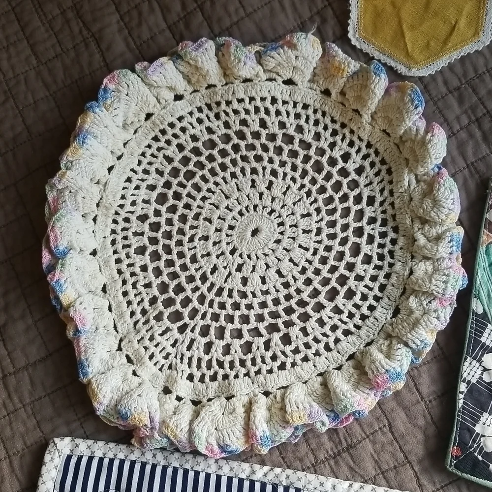 Vintage Tea Kettle Teapot Table Protectors Cozy Six Pack